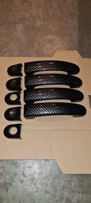 Kryty Klik Carbon a Lišta hrany kufru +Silikon Vw Touran - 2