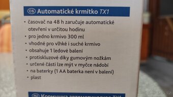 Automatické krmítko - 2