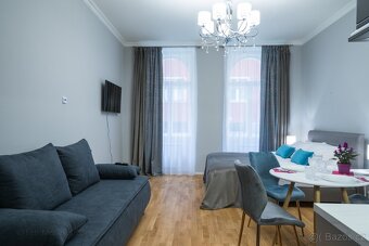 Pronájem bytu 1+kk, 37 m²-Karlovo náměstí, Praha - od - 2