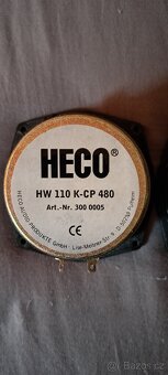 HECO HW 110 K-CP 480 - středobas -z HECO ONYX 10 - 2