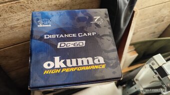 Navijáky Okuma DC-60 + baitrunner matice - 2