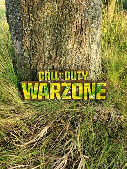 3D dřevěná dekorace Call of duty Warzone v2 – ruční práce - 2