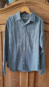 Značkové kostkované košile, vel.S - 2
