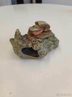 Akváriová keramická jeskyně - úkryt pro rybičky - 2