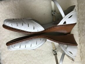 Bílé kožené boty v.41 - 2