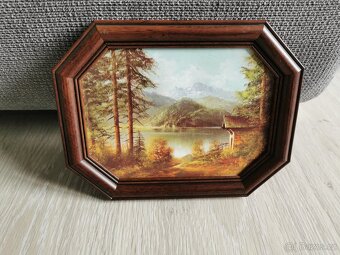 Set 3 dekorativních obrazů v rámu - RamHo ( 22x17cm ) - 2