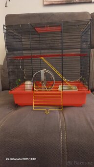 prodám klec pro křečky nebo myšky - 2