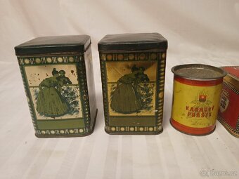 Starožitné reklamní plechovky 3 - 2