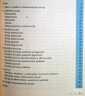 Matematické stroje, V. Mrázek - 2