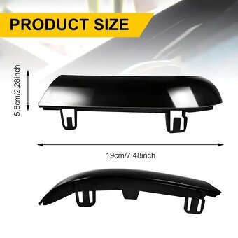 Dynamické blinkry LED VW Golf 5,6, GTI, Sharan, Superb aj. - 2