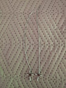 Stříbrné náušnice - 2