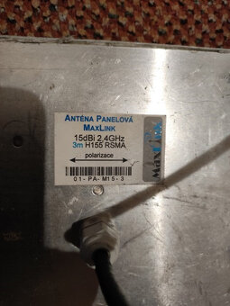 Anténa panelová 2,4 GHz Maxlink 15 dBi - 2