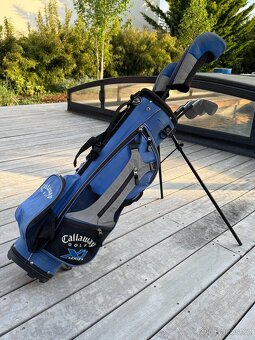 Dětský golfový set Callaway XJ + vozík - 2