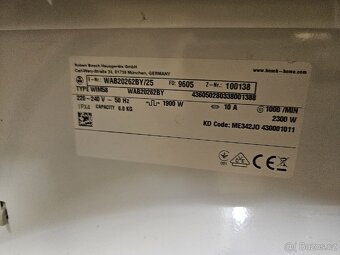 Pračka Bosch serie 2 Varioperfect 6 kg WIM 58 - 2