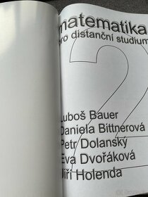 Matematika pro distanční studium 2 - Dolanský - 2