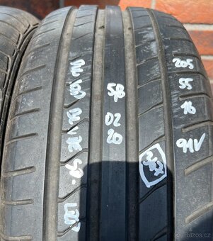205/55 R16 91V letní pneu Dunlop Bluresponse LRP (0220) - 2