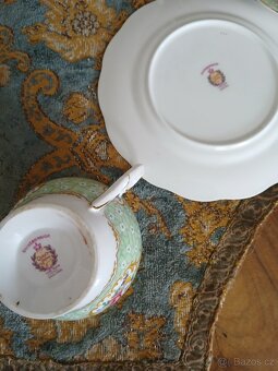 Vintage čajový set Gainsborough Fine Done China bude skvělým - 2
