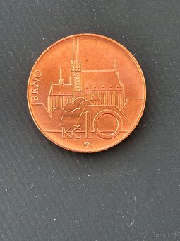 10 kč 2021 UNC (běžná kvalita, ražební lesk, 0/0) - 2