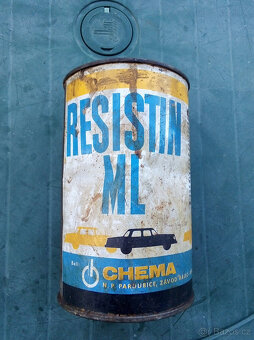 retro plechovka Resistin ML - 2