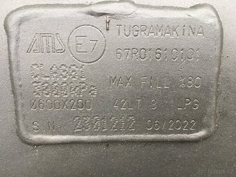 LPG nadrz do rezervy - r.v. 06/2022, (45L) - 2