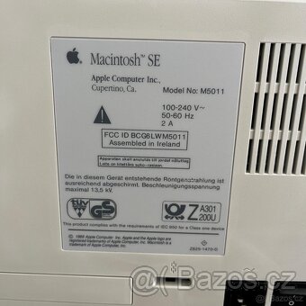 Apple Macintosh SE 1/20 - PLNĚ FUNKČNÍ - 2