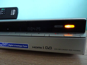 DVD rekordér SONY RDR-HXD890 -160 GB HDD, HDMI, USB - 2