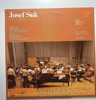 Gramofonová deska-J.Suk+V.Hybš s orchestrem - 2