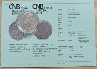 200kč ČNB 2000 / Zdeněk Fibich - BK provedení - 2