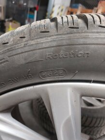 Alu kola 5x112 r19 Audi + zimní pneu 80% - 2