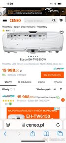 Projektor Epson eh tw 9300w - 2
