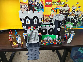 LEGO Castle 6086 Black knight's Castle +návod +box +poster - 2