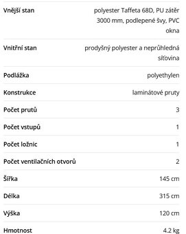 Stan coleman pro dvě osoby - 2