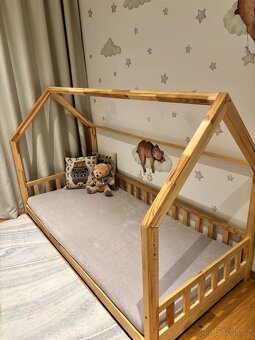Postel domeček, montessori styl - 2