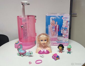 Hračky pro holčičky, sprcha Baby born - 2