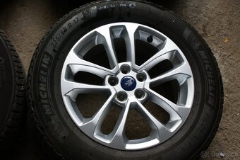 4x alu kola original Ford R17 pekne s pneu a TPMS - 2