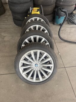 BMW řada 7 zimní sada alu kol 245/45/19 run flat - 2