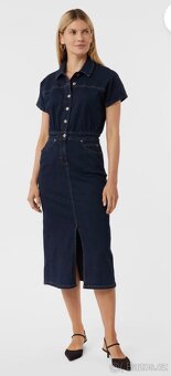 Džínové šaty COMMA vel. 38 - 2