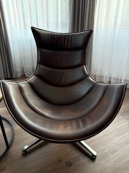 Kožené křeslo Luxor PÁR - 2