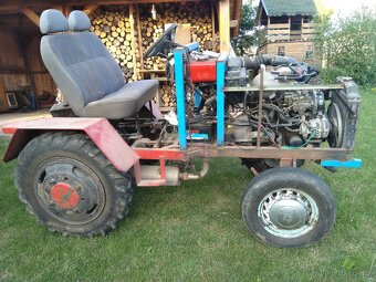 Malotraktor, traktůrek, fréza - 2