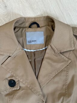 Dámský kabát (trenčkot), zn. Vero Moda, vel. S - 2