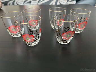 Ručně malované sklenice-likérky - 2