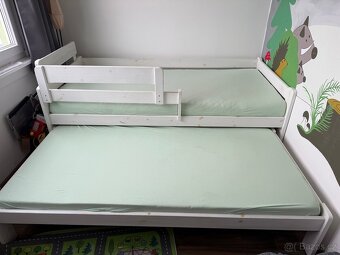 Dětská postel s přistýlkou + 2x šufle - 2