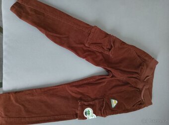 Prodám dětské manžestrove kalhoty vel. 122 - 2