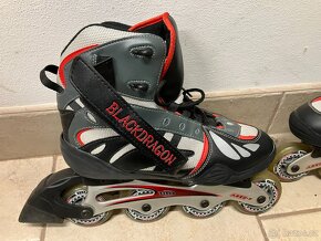 Kolečkové brusle Black Dragon vel.42 - 2