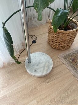 Střibrná stojanová lampa - 2