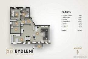 Atypický byt 2+kk+B 106 m2 ❤️ - 2