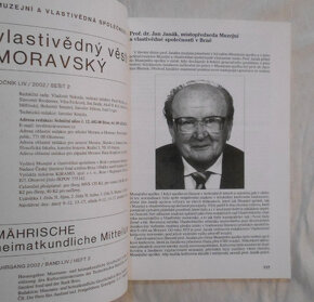 Vlastivědný věstník moravský rok 2002 číslo 2 - 2