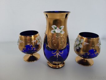 Novoborské sklo - 4 kusy - 2