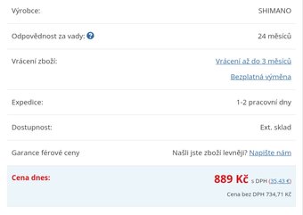 Nova kazeta Shimano HG 4100 10/ 11-46 z - 2
