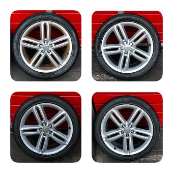 Original ALU kola Audi 20" 8,5J ET43 + pneu 275/40/R20 - 2